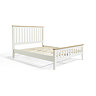 Harrogate Painted Slatted Bed - White carousel image