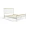 Harrogate Painted Slatted Bed - White carousel image