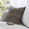 Harry Woven Chevron Cushion - Monochrome main image