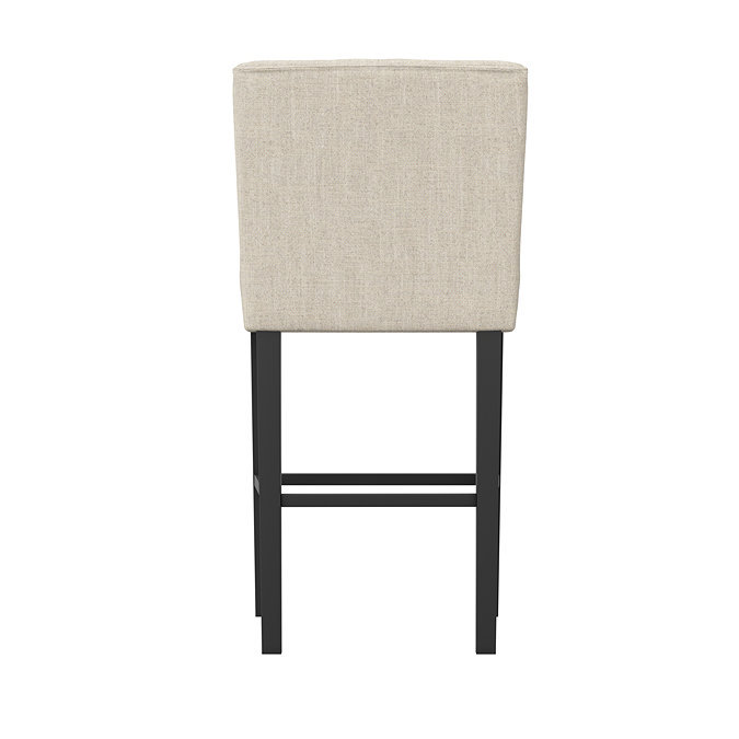 Mitchell Winged bar stool stone