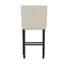Mitchell Winged bar stool stone