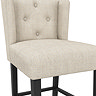Mitchell Winged bar stool stone