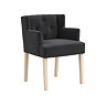 Mitchell dining chair with arms  anthracite