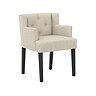 Mitchell Dining Chair with Arms Stone