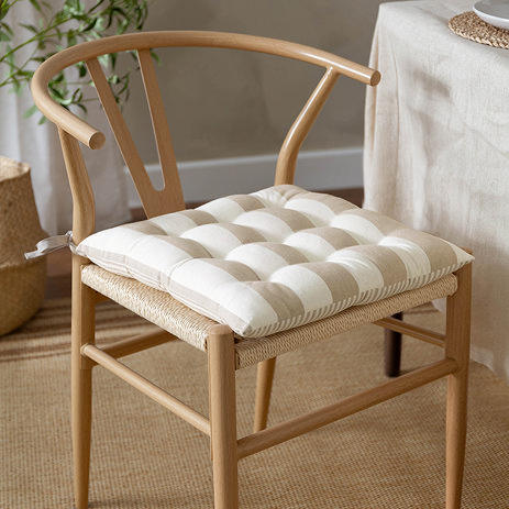 Hayle seat pad natural image 1