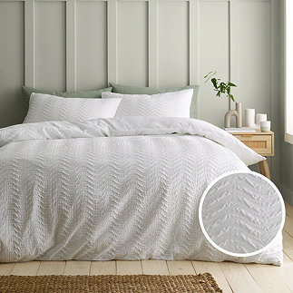 Heatset Wave white PL close up image