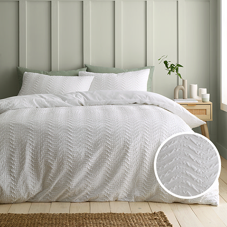 Heatset Wave white PL close up image