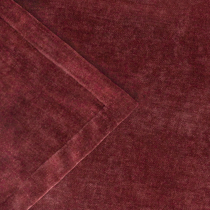 Heavy chenille throw in beetroot image 