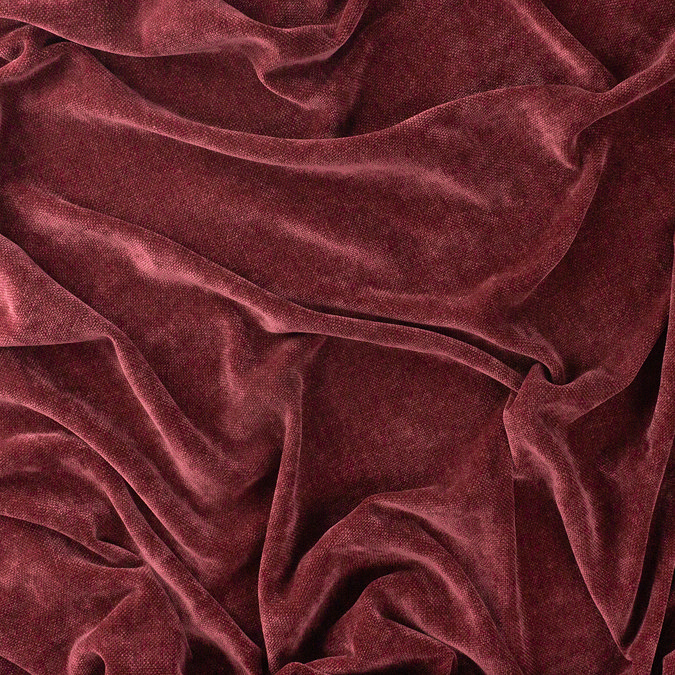 Heavy chenille throw in beetroot image 