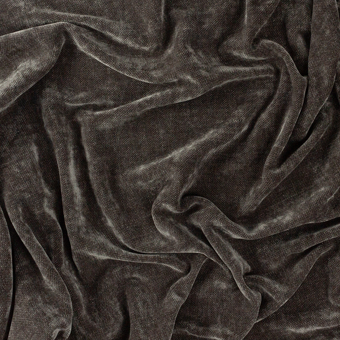 Heavy Chenille Charcoal throw image