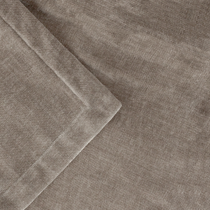 Heavy chenille throw in greige image