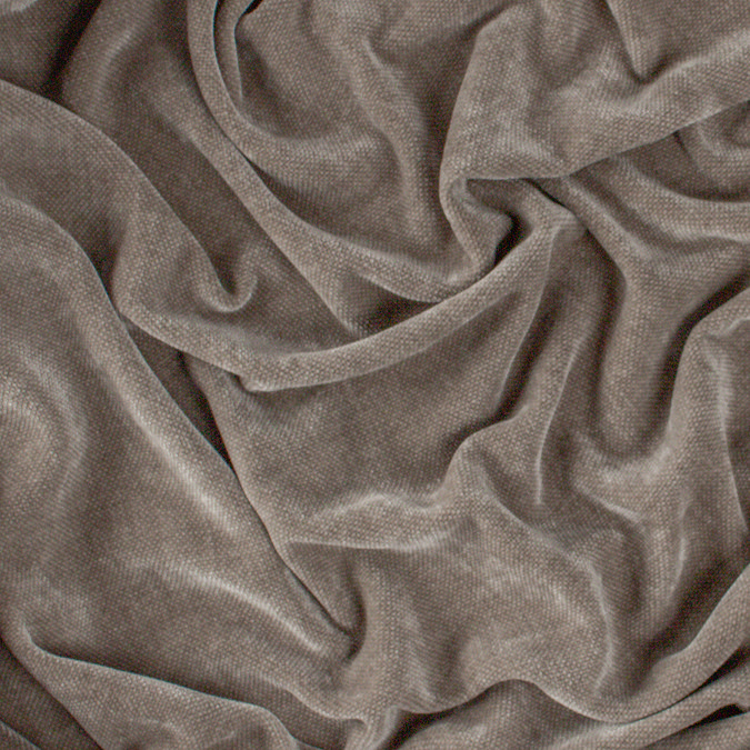 Heavy chenille throw in greige image