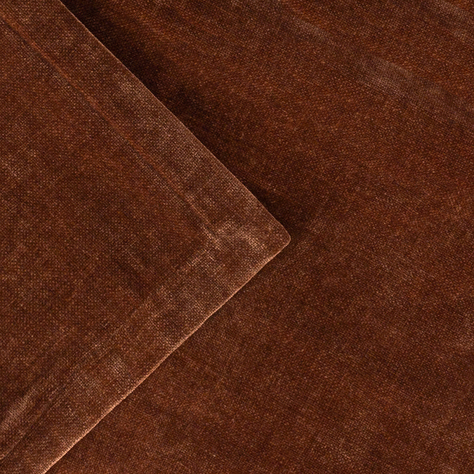 Heavy chenille throw in nutmeg image 