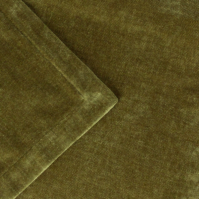 Heavy chenille throw in olive image
