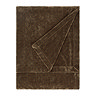 Heavy chenille throw in brown image