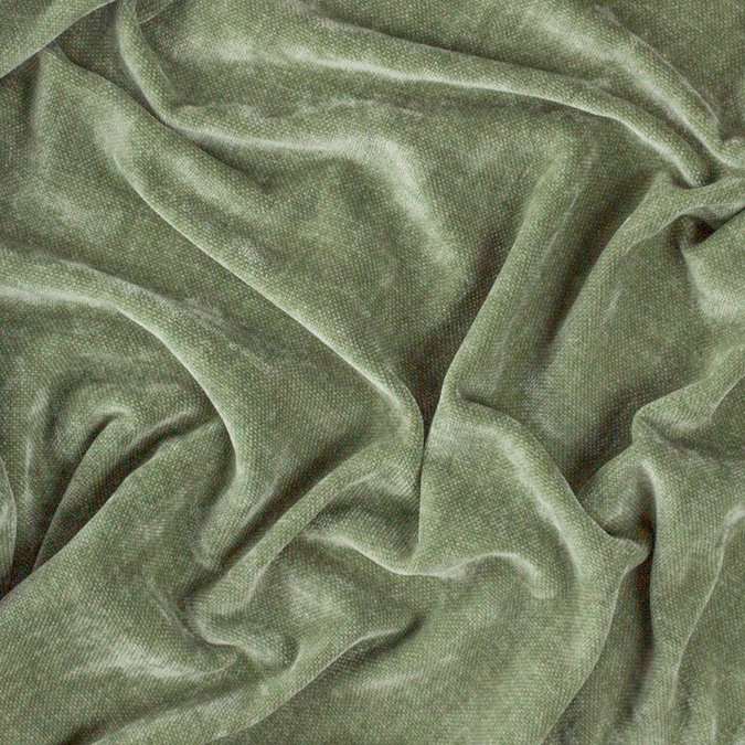 Heavy chenille throw in eucalyptus image