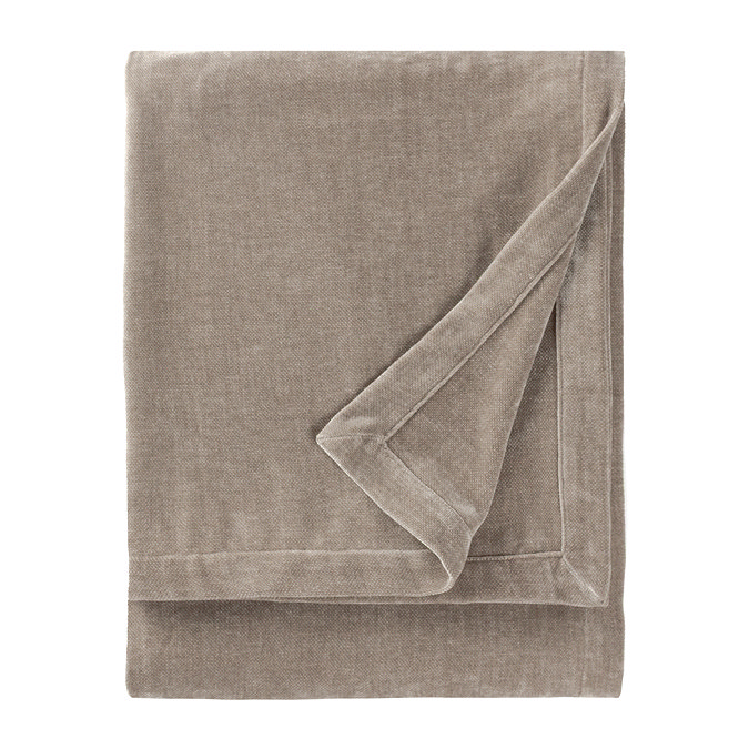heavy chenille throw