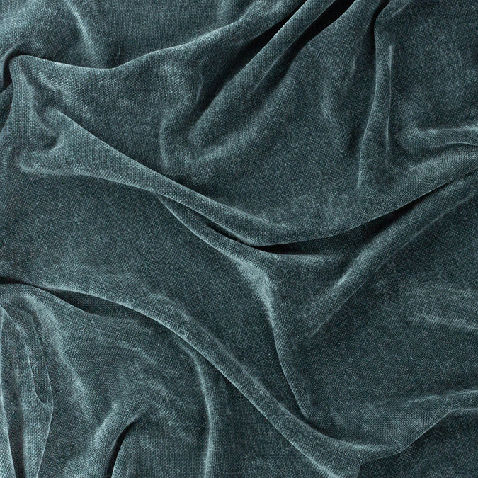 Heavy chenille throw in marine image