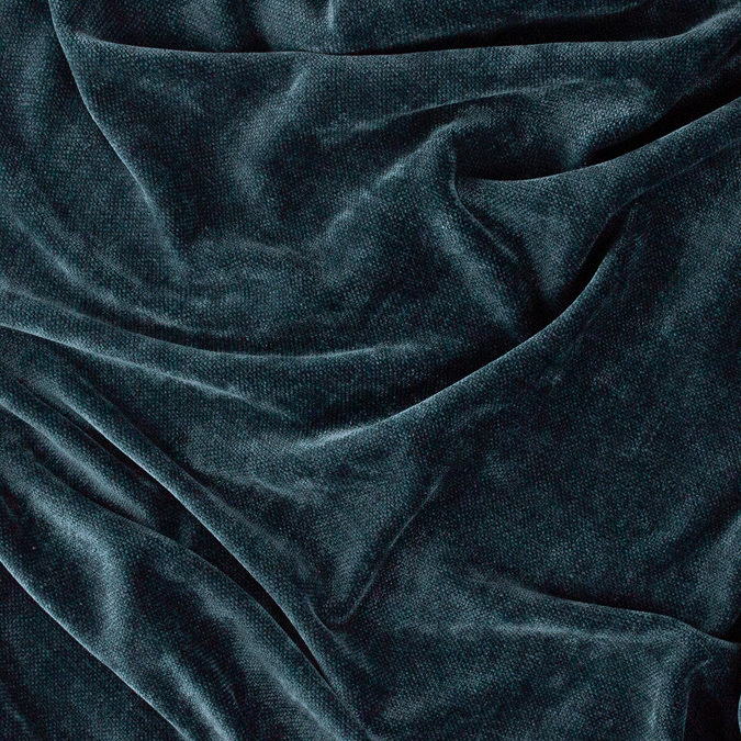 Heavy chenille throw in navy image