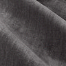 Heavy chenille charcoal eyelet close up texture image 3