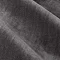 Heavy chenille charcoal eyelet close up texture image 3