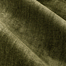 Heavy chenille olive texture close up image 3
