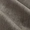 Heavy chenille greige curtain texture close up image 3