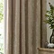 Heavy chenille Natural curtain close up image 1