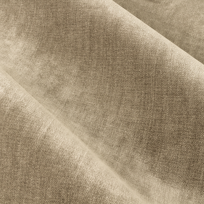 Heavy chenille Natural curtain texture close up image 2