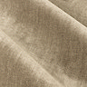Heavy chenille Natural curtain texture close up image 2