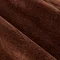 Heavy chenille nutmeg texture close up image 2