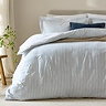 Hebden Duvet Cover Set in mineral blue image 3