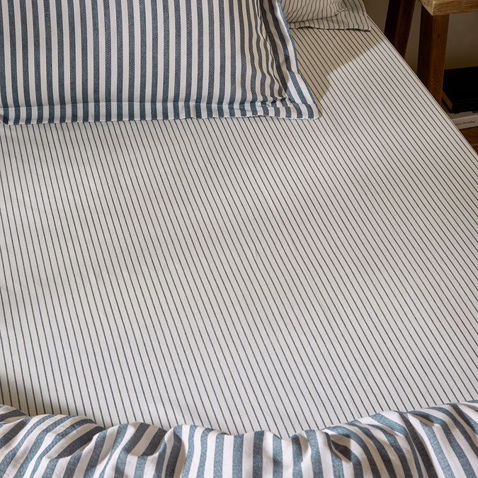 fitted sheet navy