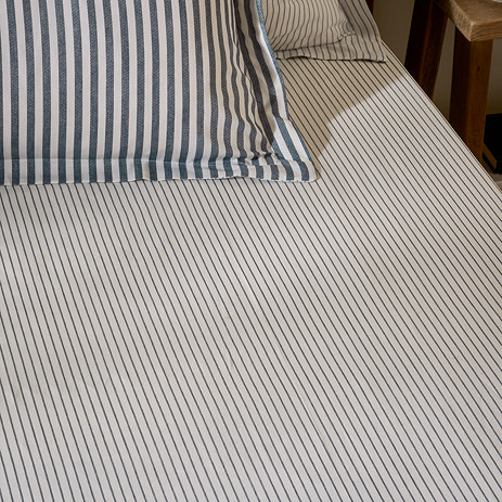 fitted sheet navy