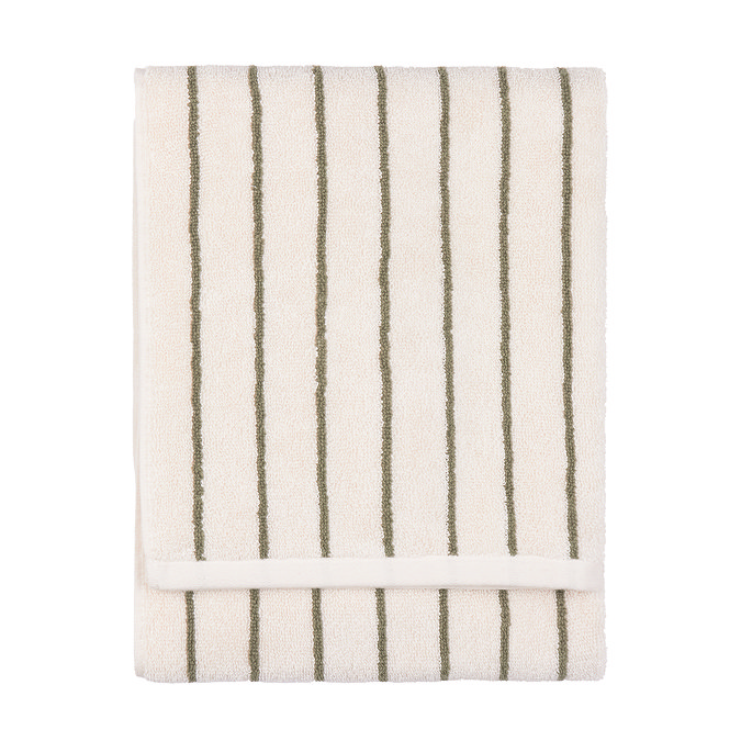 hebden towel in olive