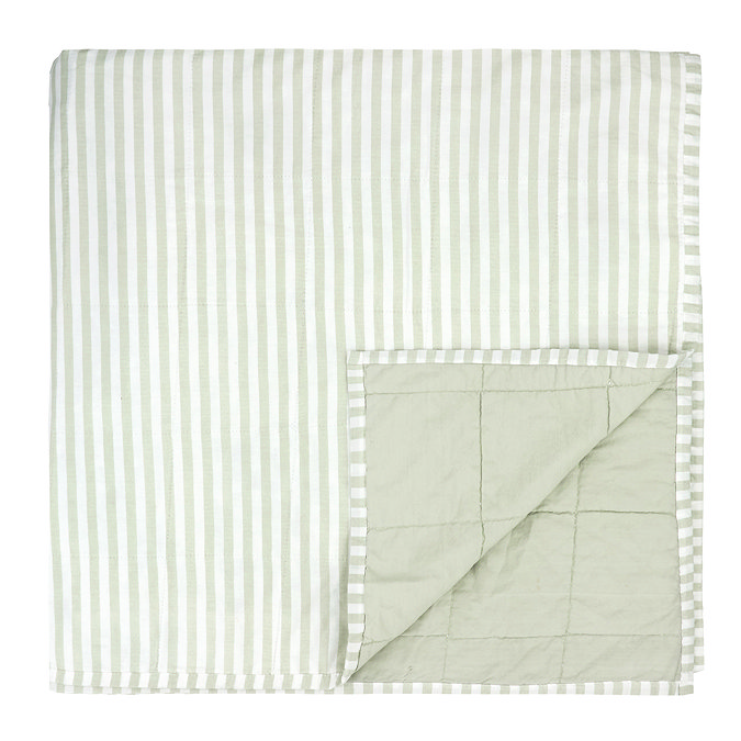 hebden bedspread eucalyptus and bay green