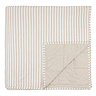 hebden stripe bedspread natural and stone