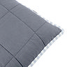 Hebden Stripe Mineral and Denim Blue