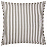 Hebden Stripe 55x55cm feather cushion Mole & Stone image