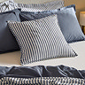 Hebden Stripe Navy and Denim Blue