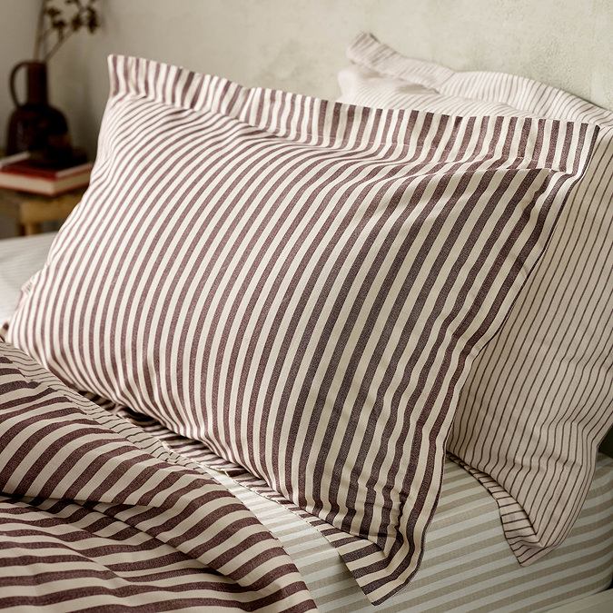 Hebden pillowcases on bed image 1