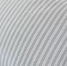 Hebden pillowcase pair close up mineral blue on bed image 2