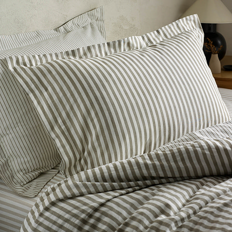 Hebden pillowcases on bed image 1