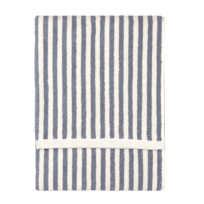 hebden towel mineral blue