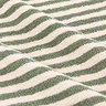 hebden stripe green and beige towel