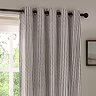 close up on top of curtain, showcasing the eyelet design