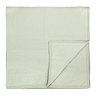 washed cotton bedspread in bay green