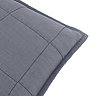 Hebden Washed Cotton Cushion 55x55cm Denim Blue