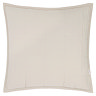 Hebden Washed Cotton 55x55cm Feather Cushion stone 