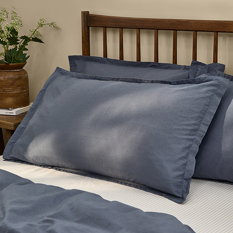 Hebden washed cotton Pillowcase pairs